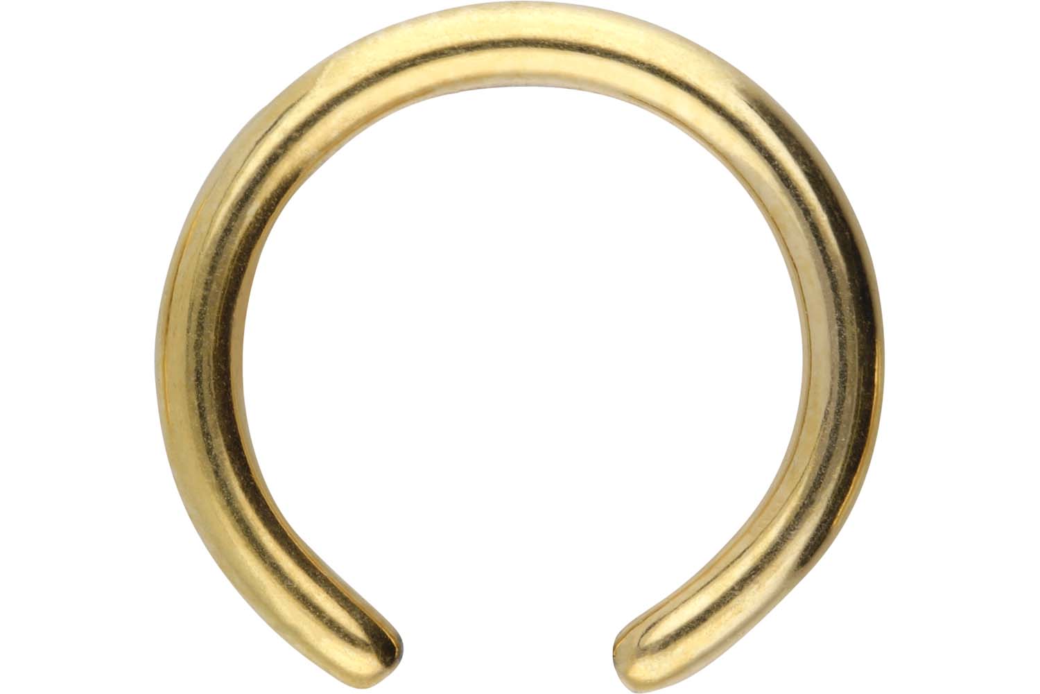 Chirurgenstahl Klemmkugelring Piercing ohne Kugel